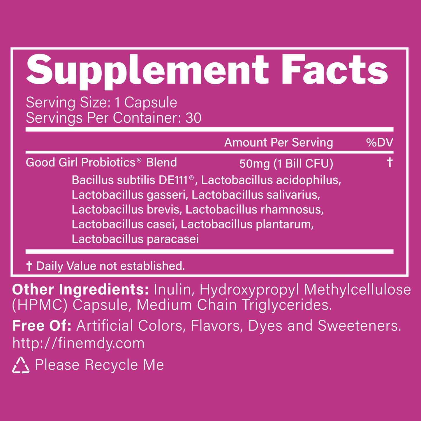 Good Girl Probiotics®